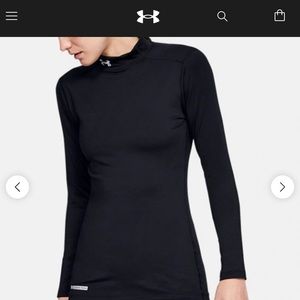 Under Armour Coldgear - size small, black